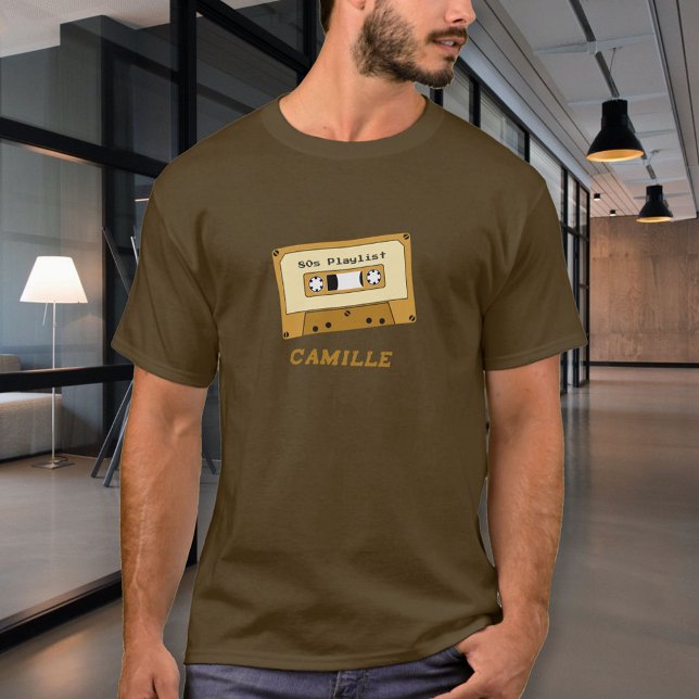 Camiseta Cinta Cassette T-Shirt (Cassette Tape T-Shirt)