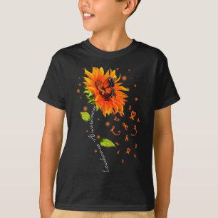 Camiseta Cinta Cinta Monto de sensibilización sobre la leuc