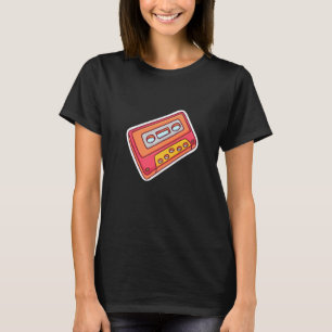 Camiseta Cinta Cinta Música de Cassette 70's 80 y 90's Vint