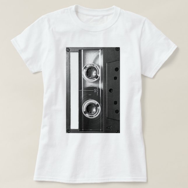 Camiseta Cinta compacta de cassette (Diseño del anverso)