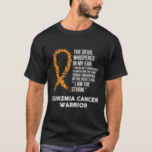 Camiseta Cinta de Apoyo a la Concienciación sobre Leucemia 