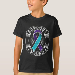 Camiseta Cinta de Apoyo Escuadrón Conciencia sobre Prevenci