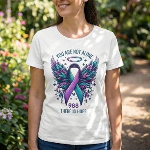 Camiseta Cinta de Apoyo para la Prevención del Suicidio 988