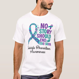 Camiseta Cinta de ayuda para la prevención del suicidio