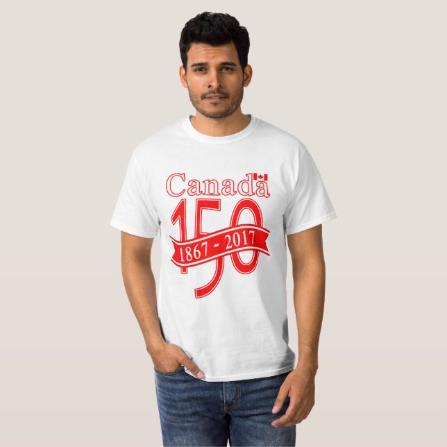 CAMISETA CINTA DE CANADÁ 150 (Anverso completo)