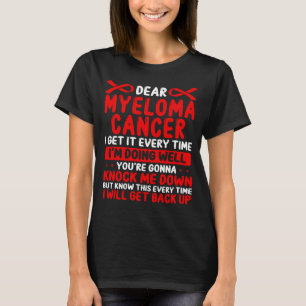 Camiseta Cinta de Cáncer de Mes de Conciencia sobre el Cánc