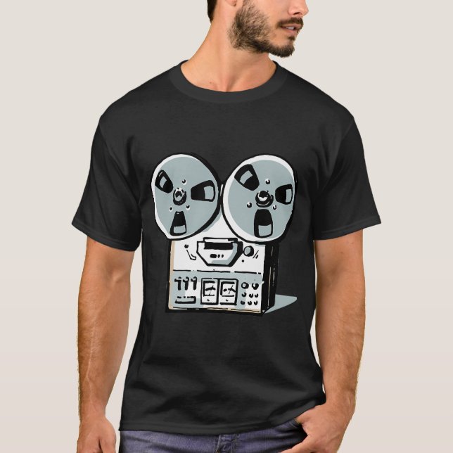 Camiseta cinta de carrete a carrete (Anverso)