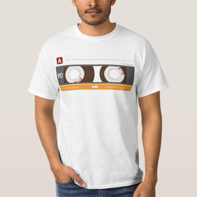 Camiseta Cinta de casete (Anverso)