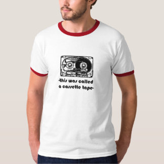 Camiseta cinta de casete