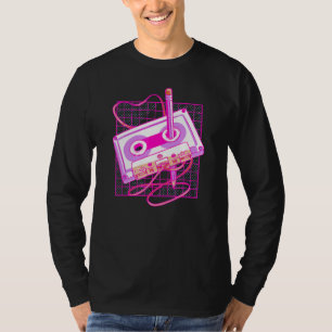 Camiseta Cinta de casete Años 80 90 Retro Fiesta Disfraz Ci