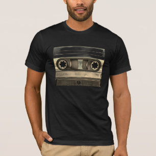 Camiseta Cinta de casete compacto antigua retro vintage