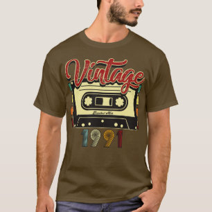 Camiseta Cinta de Casete de Grandes Éxitos Vintage 1991
