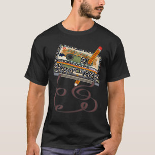 Camiseta Cinta de casete de los 80 y 90 Lápiz Retro Vinta g