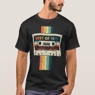 Camiseta Cinta de casete de los mejores 52 cumpleaños de 19