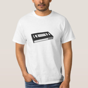 Camiseta Cinta de casete de VHS