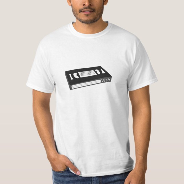 Camiseta Cinta de casete de VHS (Anverso)