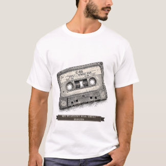 Camiseta Cinta de Casete Divertida "Mi Lista de Reproducció