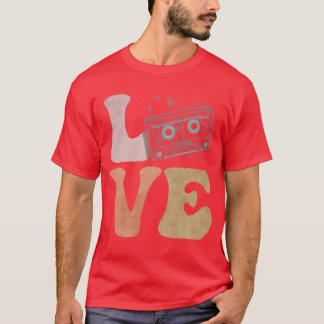 Camiseta Cinta de Casete LOVE amiga