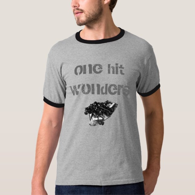 Camiseta Cinta de casete quebrada, maravillas golpeadas una (Anverso)