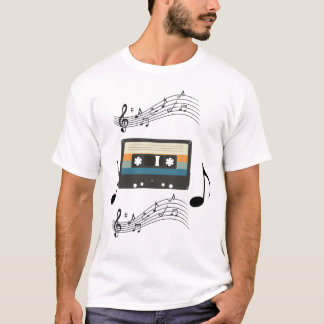 Camiseta Cinta de casete retro