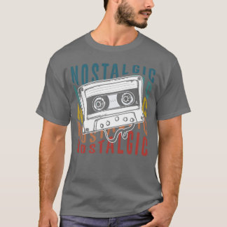 Camiseta Cinta de casete temática Rock Original retro