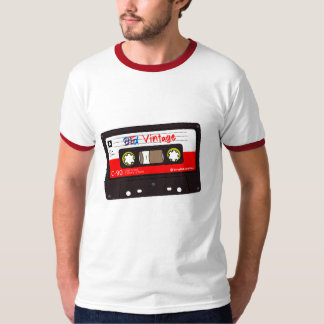 Camiseta Cinta de casete vintage gráficos de locos