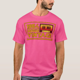 Camiseta Cinta de cassette de la pieza maestra de 1964 retr