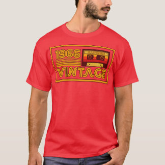 Camiseta Cinta de cassette de la pieza maestra de 1966 del