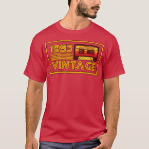 Camiseta Cinta de cassette de la pieza maestra de 1993 retr