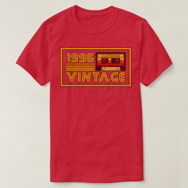 Camiseta Cinta de cassette de la pieza maestra de 1996 del  (Diseño del anverso)