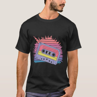 Camiseta Cinta de cassette de la vieja escuela - estética d
