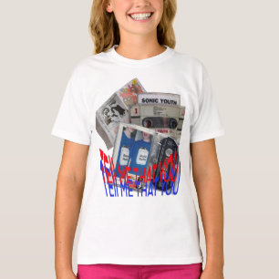 Camiseta CINTA DE CASSETTE PARA JÓVENES SONY arte fresco