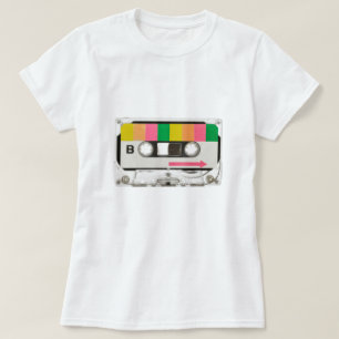 Camiseta Cinta de cassette retro