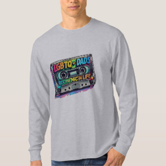 Camiseta Cinta de cassette vintage del Día del Padre "LGBTQ