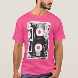 Camiseta Cinta De Cassette Vintage Hip Hop Music 80S 90S Re
