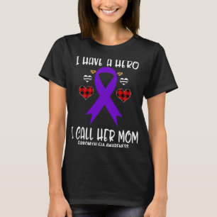 Camiseta Cinta De Conciencia A La Que Héroe Llamo Mamá