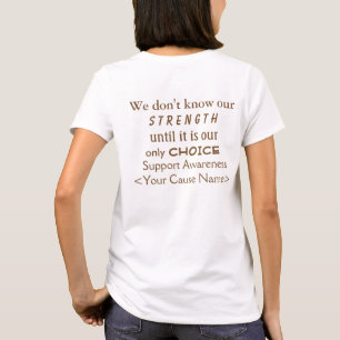 Camiseta Cinta de conciencia amarilla Angel Personalizado c