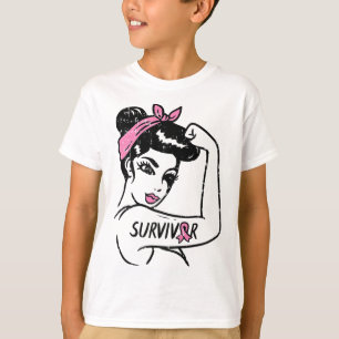 Camiseta Cinta de conciencia de sobreviviente de cáncer de