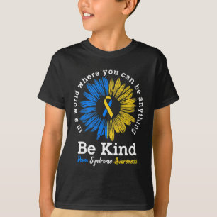 Camiseta Cinta de Conciencia del Síndrome de Down de Giraso