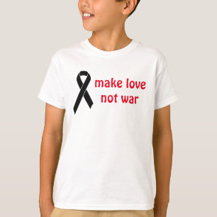 Camiseta Cinta de conciencia negra + tu mensaje