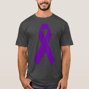 Camiseta Cinta de conciencia púrpura 1