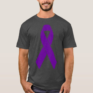 Camiseta Cinta de conciencia púrpura 1