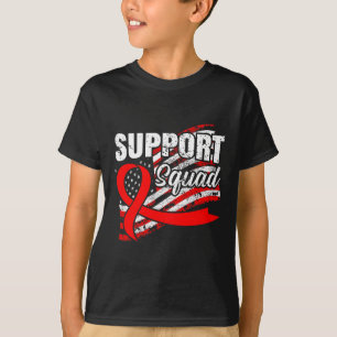 Camiseta Cinta de Concienciación de la Bandera de los Estad