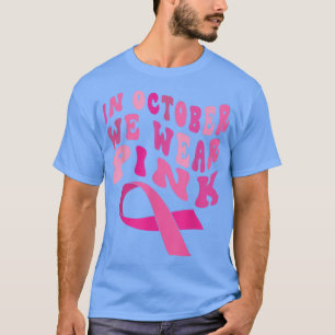 Camiseta Cinta De Concienciación Sobre El Cáncer De Mama 20