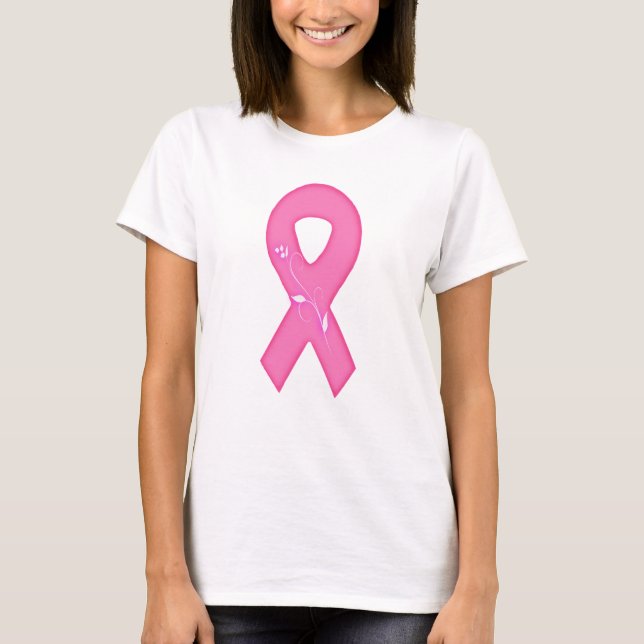 Camiseta Cinta De Concienciación Sobre El Cáncer De Mama Co (Anverso)