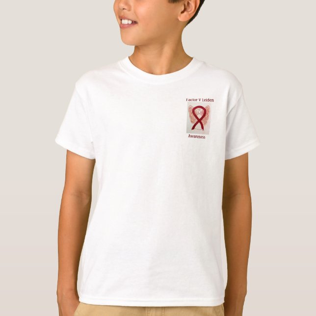 Camiseta Cinta de concienciación sobre el factor V Leiden A (Anverso)
