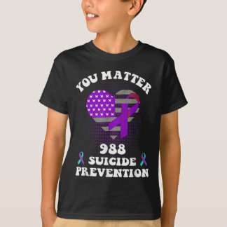 Camiseta Cinta de concienciación sobre la prevención del su