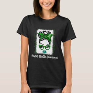 Camiseta Cinta de Concienciación sobre Salud Mental Bun Mes