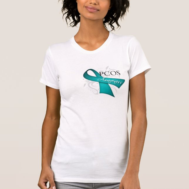 Camiseta Cinta de concienciación sobre SOP - PCOS (Anverso)