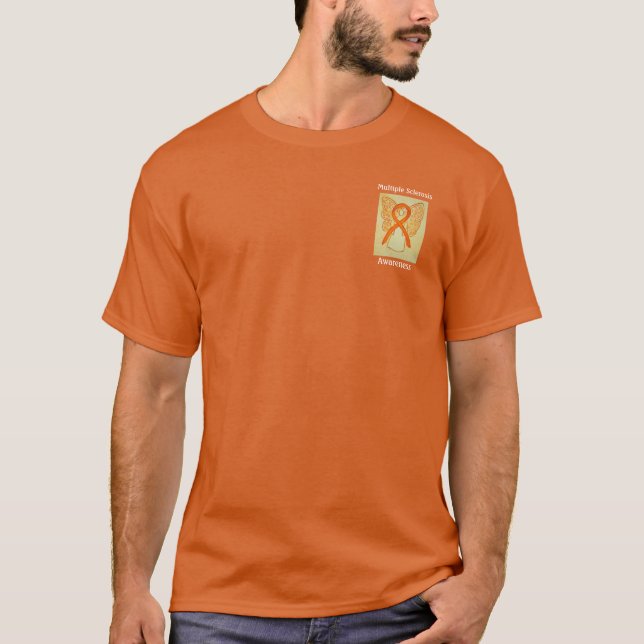 Camiseta Cinta de concientización de esclerosis múltiple An (Anverso)